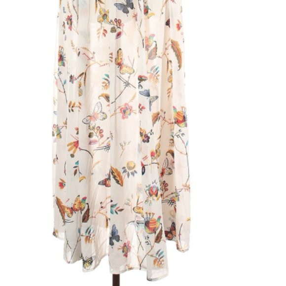 Butterfly print maxi skirt - Picture 2 of 3